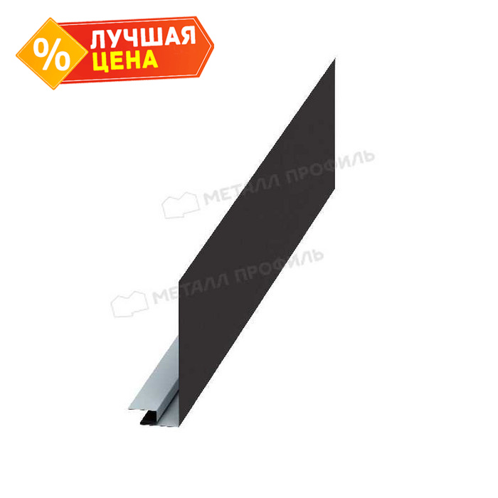 Планка карнизного свеса сложная 250х50х3000 (ПЭ-01-7005-0.45)