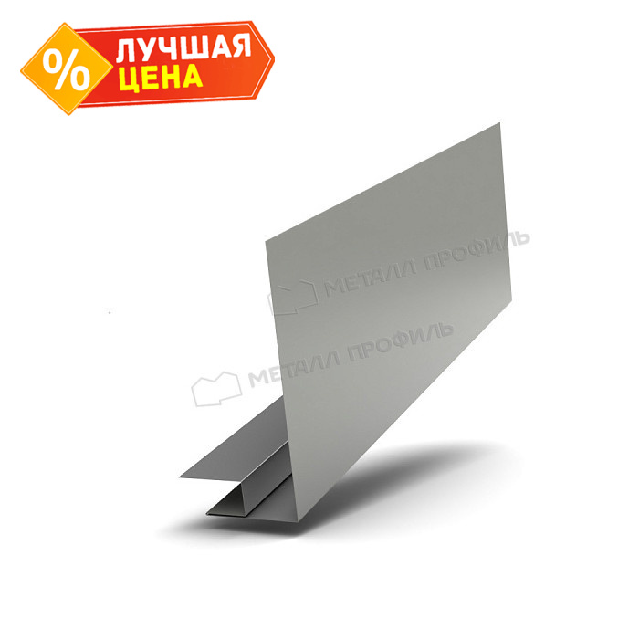 Планка карнизного свеса сложная 185х50х2000 (ПЭ-01-7005-0.45)