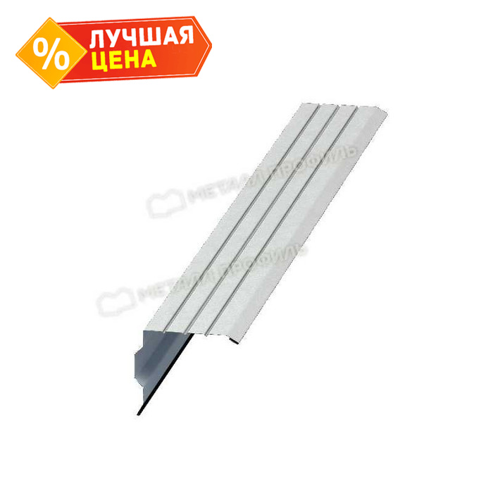 Планка торцевая 95х120х2000 (ECOSTEEL-01-БелыйКамень-0.5)